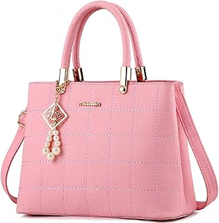 Purses and Handbags for Women PU Leather Top Handle Satchel Ladies Shoulder Tote Bags