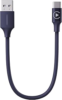 USB-A to USB-C CarPlay Bypass for Motorcycle Support Charging, CarPlay/Android Auto Headset Bypass Adapter, Enable Mirroring on Harley/Indian/Goldwing Without Headset, 1.64Ft/Black