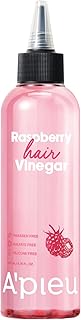 A’PIEU Raspberry Hair Vinegar Rinse for Scalp Detox & Clean, Smooth & Shiny Hair, Clarifying Treatment for Dandruff, Buildup, Oily & Itchy Scalp, pH Balancing, Korean Haircare, 6.76 fl oz