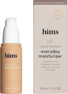 hims Everyday Moisturizer - Hydrating & Non-Greasy Face Cream - Morning Moisturizer for Healthy Skin - For Every Skin Type - Vegan & Paraben-Free - 1 Fl Oz