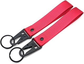 2 PCS Motorcycle Keychains Car Key Chain,Fabric Keychain,Practical Multifunctional Keychain Heavy Duty Key Chain Tag