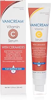 Vanicream Vitamin C Serum, 1.2 Fl Oz, Formulated without Common Irritants for Sensitive Skin, Milky and Lightweight Brightening Serum, Hydrates & Boosts Glow, Dermatologist-Tested