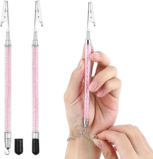 Bracelet Helper Tool Made ,Auxiliary Tools of Stainless Steel Self-service Jewelry for Quick Wearing and Dismantling of Bracelets, Necklaces, Metal Hooks, Watch Buckles, Zippers, Closure Buckles