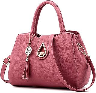 PU Leather Purse for Women Ladies Top Handle Handbags Designer Work Cute Satchel Tote Bags