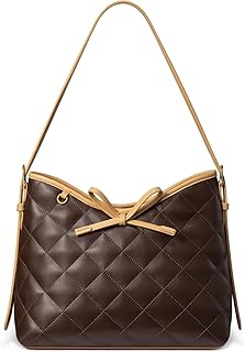 Purses for Women Soft Leather Hobo Handbags Quilted Crossbody Bag Designer Carteras Para Mujer Bucket Purse